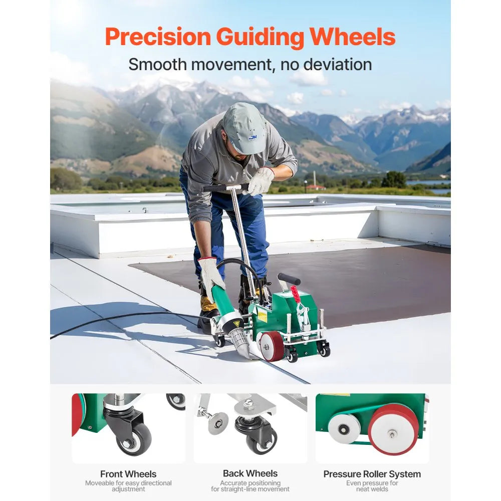 3400W Efficient PVC Roof Welding Tool